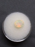 Oval Faceted 9x7mm Loose Opal Gemstone