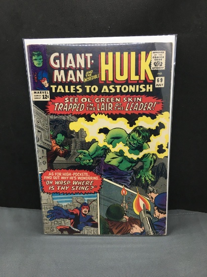 1965 Marvel Comics TALES TO ASTONISH #69 Silver Age Comic Book - Last Giant-Man