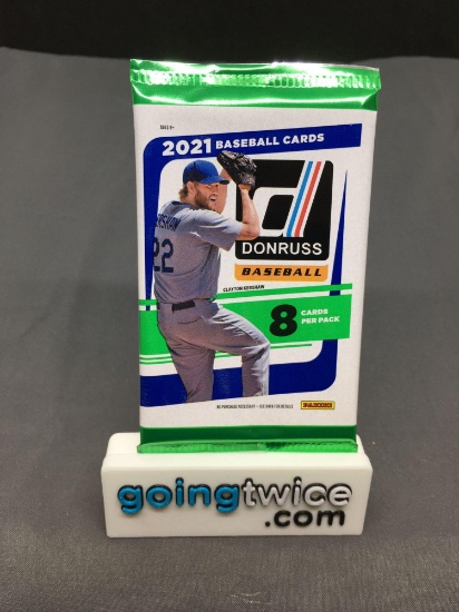 Factory Sealed 2021 DONRUSS BASEBALL 8 Card Pack