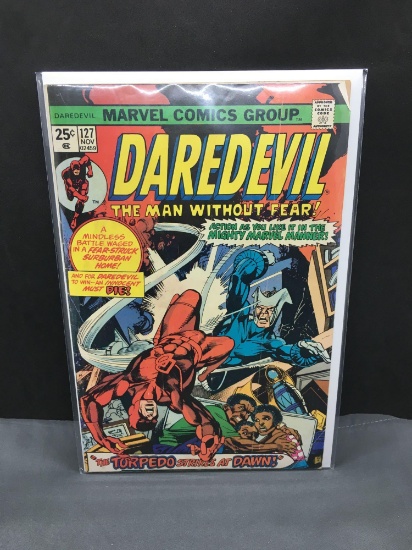 1975 Marvel Comics DAREDEVIL #127 Bronze Age Comic Book from Cool Collection