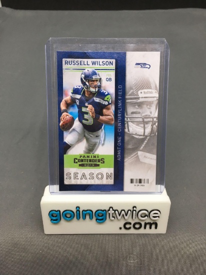 2013 Panini Contenders #85 RUSSELL WILSON Seahawks 2nd Year Football Card