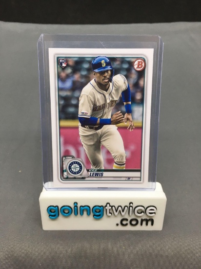 2020 Bowman #78 KYLE LEWIS Mariners ROOKIE Baseball Card - ROOKIE OF THE YEAR!