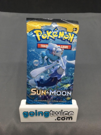 Factory Sealed Pokemon SUN & MOON Base Set 10 Card Booster Pack