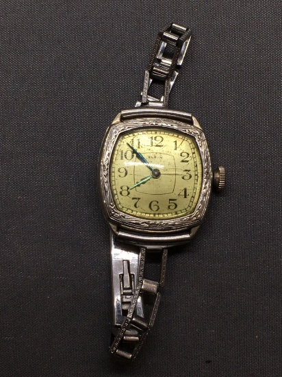 Silver Toned ELGIN Women's Watch