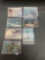 7 Card Lot of 1954 Bowman POWER FOR PEACE Official Military Photo Trading Cards