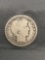 1906-D United States Barber Silver Half Dollar - 90% Silver Coin from Estate