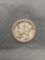 1936-S United States Mercury Silver Dime - 90% Silver Coin from Estate