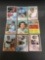 9 Card Lot of 1968 Topps Vintage Baseball Cards from Collection