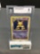 BGS Graded 1999 Pokemon Base Set Shadowless #1 ALAKAZAM Holofoil Rare Trading Card - EX-MT 6