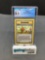 CGC Graded 2000 Pokemon Team Rocket 1st Edition #75 DIGGER Trading Card - NM-MT+ 8.5