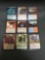 9 Card Lot of Magic the Gathering GOLD SYMBOL RARE CARDS From Collection