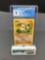 CGC Graded 1999 Pokemon Jungle 1st Edition #55 MANKEY Trading Card - MINT 9