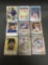 9 Card Lot of BASEBALL ROOKIE CARDS - With Future Stars and Hall of Famers! NICE!
