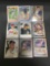 9 Card Lot of BASEBALL ROOKIE CARDS - With Future Stars and Hall of Famers! NICE!