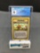 CGC Graded 2000 Pokemon Team Rocket 1st Edition #75 DIGGER Trading Card - MINT 9