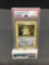 PSA Graded 1999 Pokemon Jungle 1st Edition #5 KANGASKHAN Holofoil Rare Trading Card - MINT 9