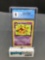 CGC Graded 2000 Pokemon Team Rocket 1st Edition #39 DARK KADABRA Trading Card - MINT 9