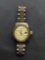 Silver and Gold Toned ROLEX Oyster Perpetual Women's Watch