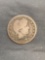 1904 United States Barber Silver Quarter - 90% Silver Coin from Estate