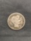 1914-S United States Barber Silver Dime - 90% Silver Coin from Estate