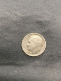 1950-S United States Roosevelt Silver Dime - 90% Silver Coin from Estate