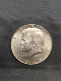 1965 United States Kennedy Silver Half Dollar - 40% Silver Coin from Estate