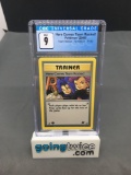 CGC Graded 2000 Pokemon Team Rocket 1st Edition #71 HERE COMES TEAM ROCKET Trading Card - MINT 9
