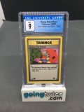 CGC Graded 2000 Pokemon Team Rocket 1st Edition #78 GOOP GAS ATTACK Trading Card - MINT 9