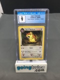 CGC Graded 2000 Pokemon Team Rocket 1st Edition #51 DARK RATICATE Trading Card - MINT 9
