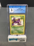 CGC Graded 2000 Pokemon Team Rocket 1st Edition #57 GRIMER Trading Card - MINT 9