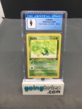 CGC Graded 2000 Pokemon Team Rocket 1st Edition #63 ODDISH Trading Card - MINT 9