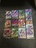 15 Card Lot of Ultra Rare Pokemon Trading Cards - Mostly Modern - V, GX, EX and More!