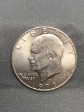 1971 United States Eisenhower Commemorative Dollar Coin from Estate
