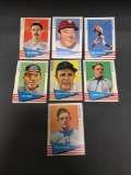 7 Card Lot of 1961 Fleer Baseball Vintage Cards from Collection
