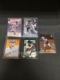 5 Count Lot of DEREK JETER New York Yankees Baseball Cards from AMAZING Collection