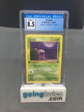 CGC Graded 1999 Pokemon Fossil 1st Edition #48 GRIMER Trading Card - NM-MT+ 8.5