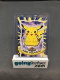 1999 Topps Pokemon TV Animation Edition #25 PIKACHU Trading Card