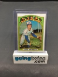 Hand Signed 1972 Topps #134 CARL MORTON Expos AUTOGRAPHED Vintage Baseball Card