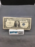 1957-A United States Washington $1 Silver Certificate Bill Currency Note from Estate