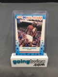 1989-90 Fleer Stickers #3 MICHAEL JORDAN Bulls Basketball Card from Collection