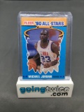 1990-91 Fleer All-Stars #5 MICHAEL JORDAN Bulls Insert Basketball Card