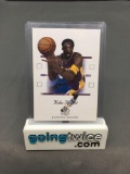 2001-02 SP Authentic #38 KOBE BRYANT Lakers Basketball Card