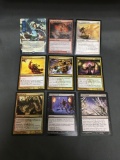 9 Card Lot of Magic the Gathering GOLD SYMBOL RARE CARDS From Collection