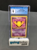 CGC Graded 2000 Pokemon Team Rocket 1st Edition #54 DROWZEE Trading Card - MINT 9