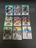 9 Card Lot of Mixed Sports Card PRIZMS and REFRACTORS with Stars and Rookies from Collection