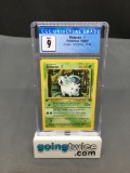 CGC Graded 1999 Pokemon Jungle 1st Edition #57 NIDORAN Trading Card - MINT 9