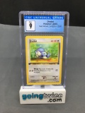CGC Graded 2000 Pokemon Team Rocket 1st Edition #53 DRATINI Trading Card - MINT 9