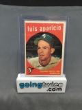 1959 Topps #310 LUIS APARICIO White Sox Vintage Baseball Card