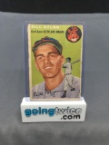 1954 Topps #178 BILL GLYNN Indians Vintage Baseball Card