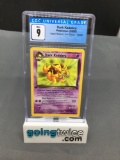 CGC Graded 2000 Pokemon Team Rocket 1st Edition #39 DARK KADABRA Trading Card - MINT 9